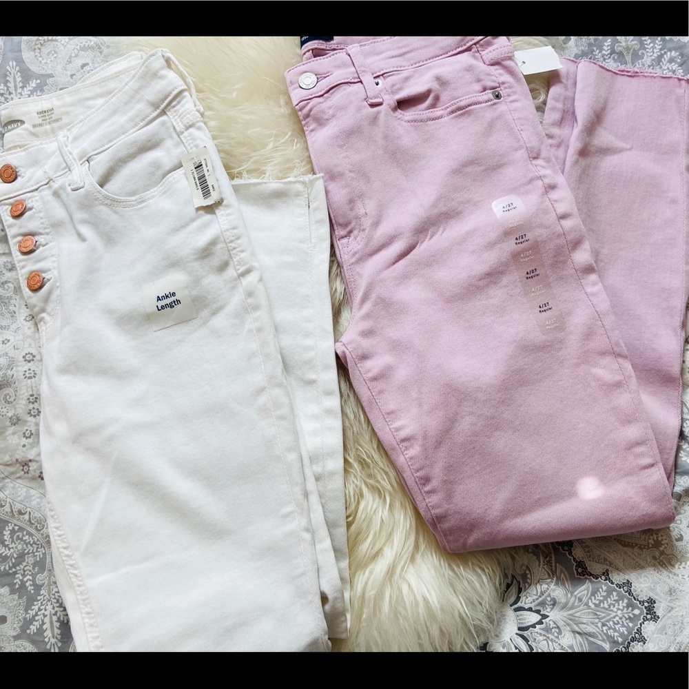 NWT bundle GAP and Old Navy skinny jeans